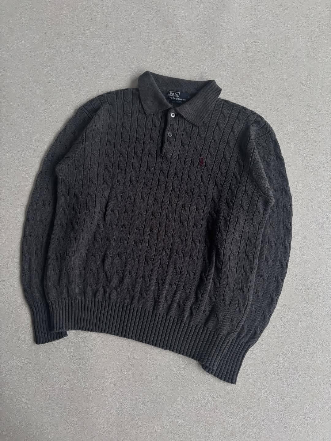 Ralph Lauren Cable Knit Polo Цамц