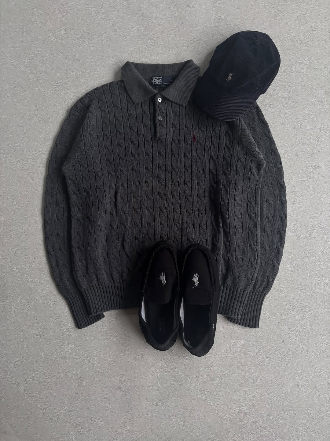 Ralph Lauren Cable Knit Polo Цамц